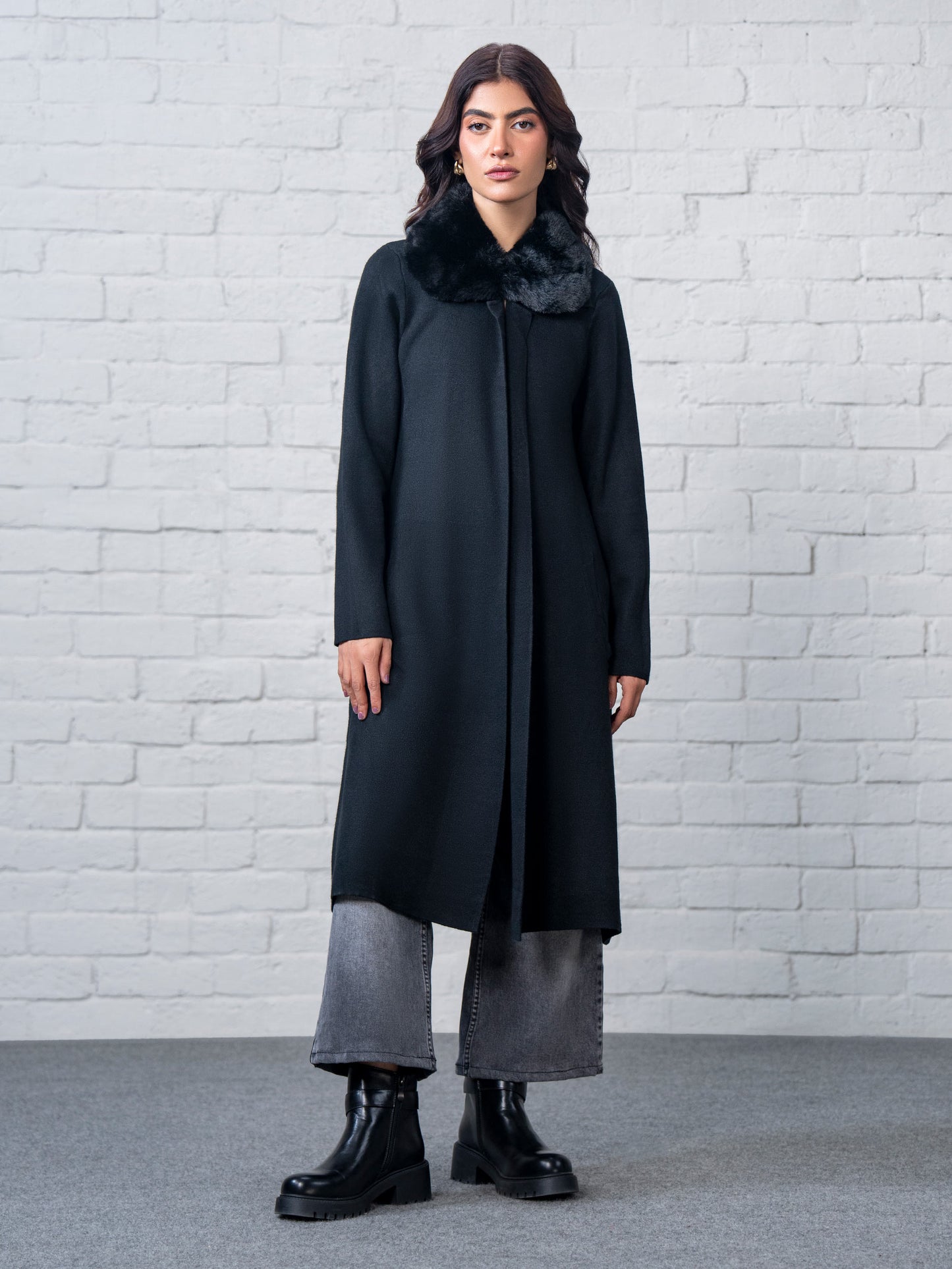 Woolen Blend Coat