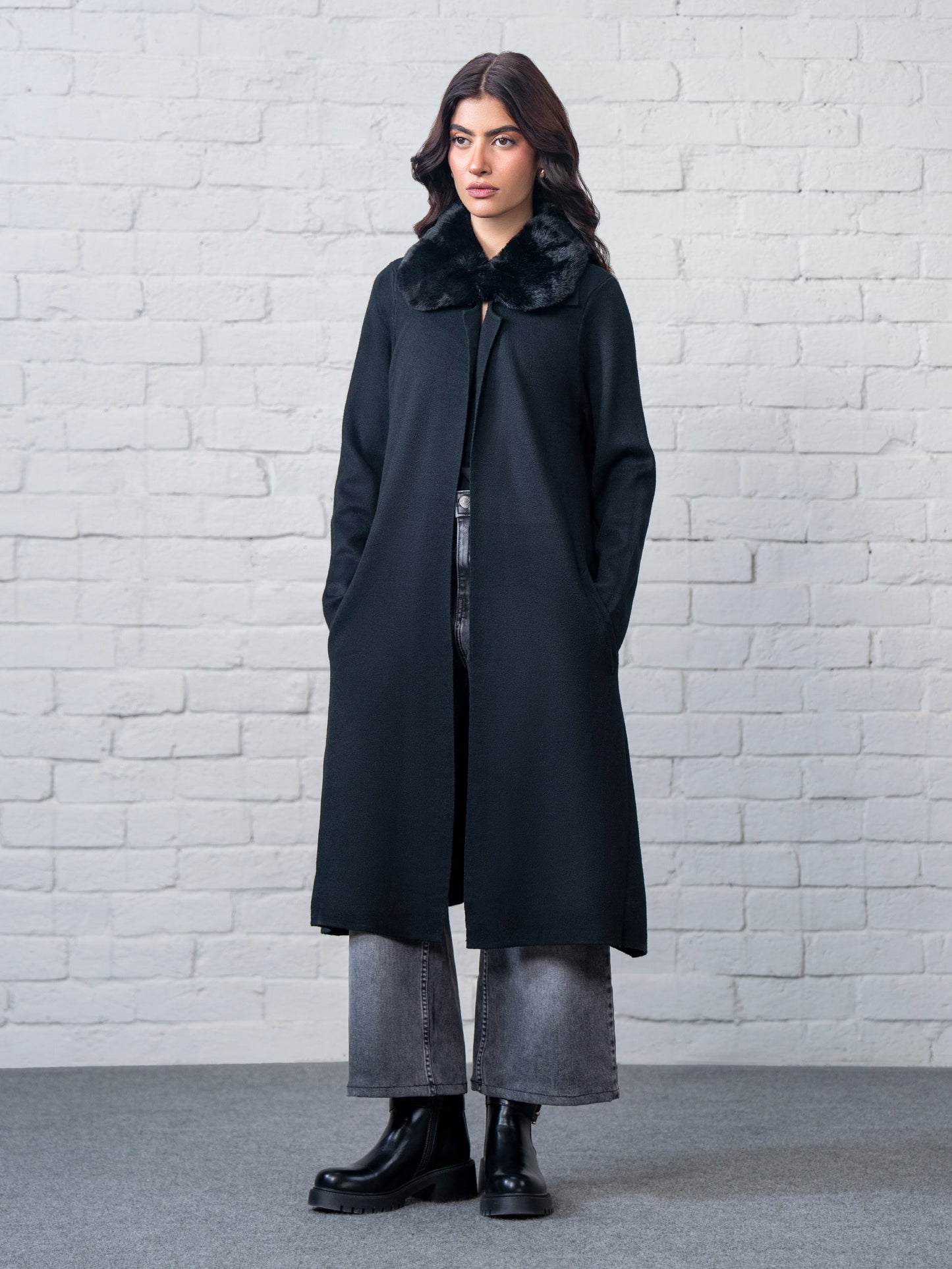 Woolen Blend Coat