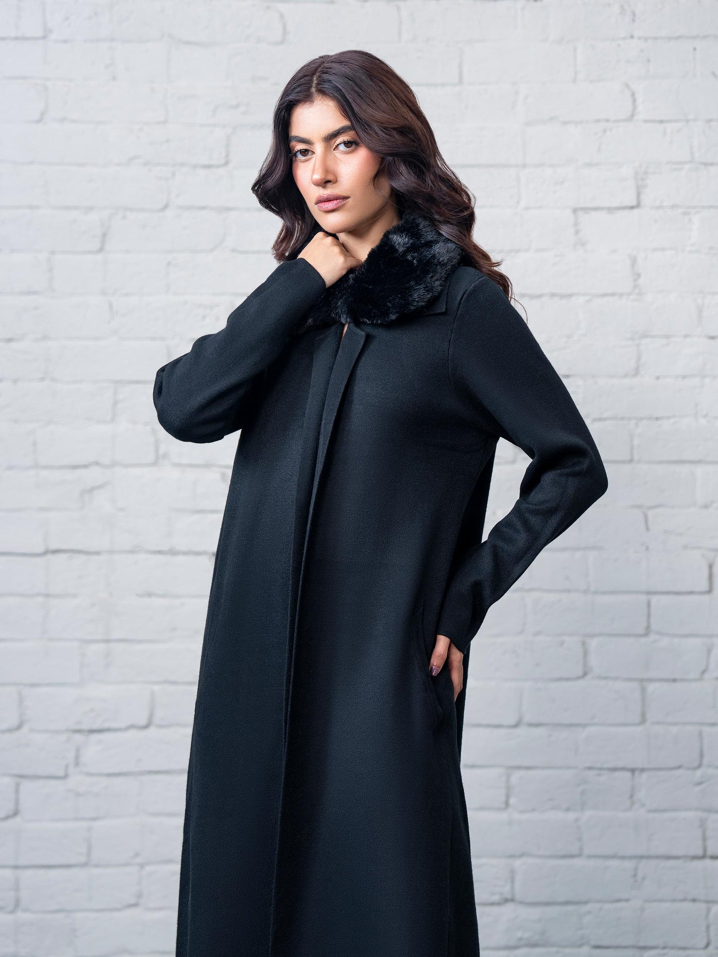 Woolen Blend Coat