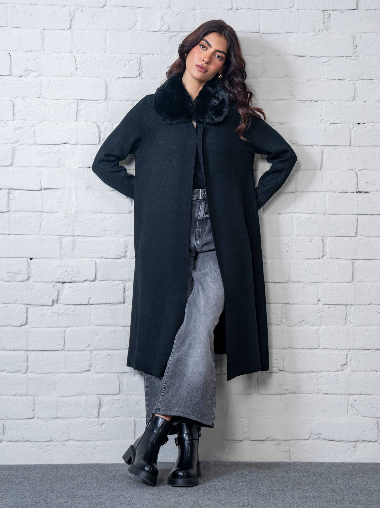 Woolen Blend Coat