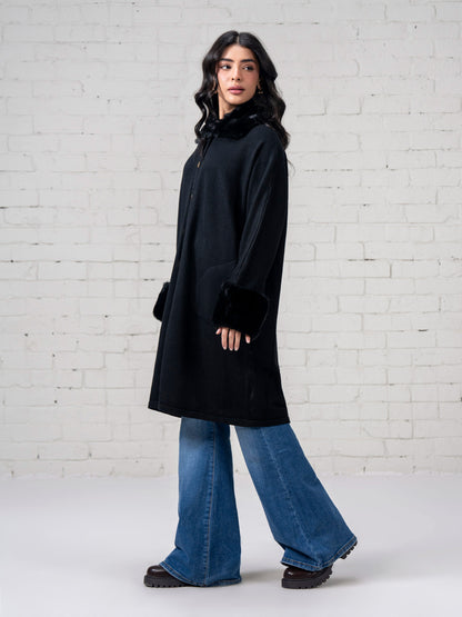 Woolen Blend Coat