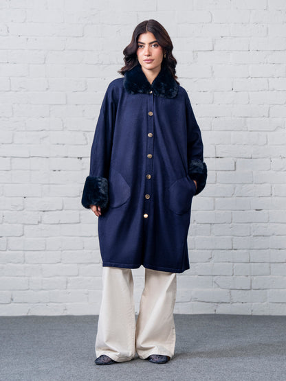 Woolen Blend Coat