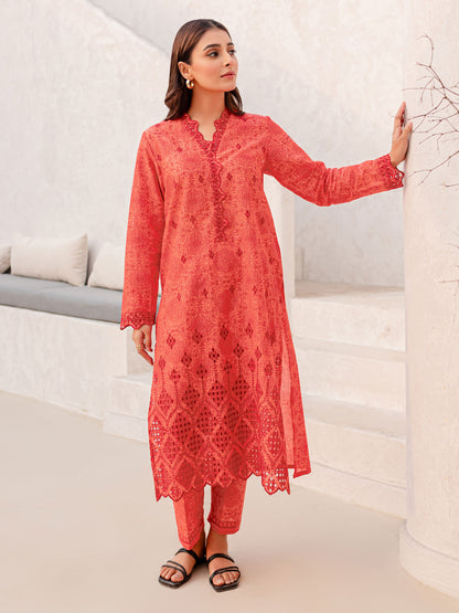 2 Piece Lawn Suit-Embroidered (Pret)