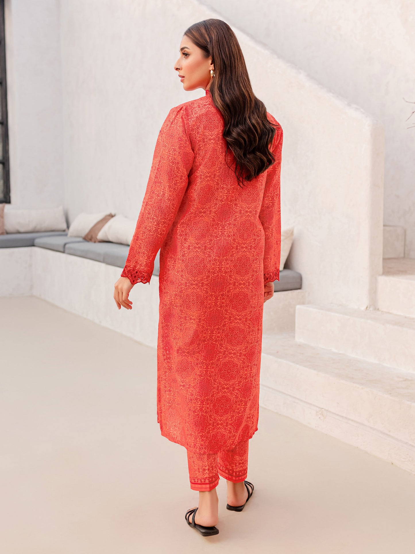 2 Piece Lawn Suit-Embroidered (Pret)