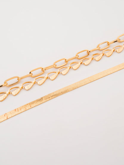 Layered Chain Bracelet