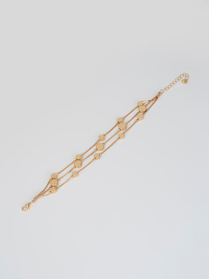 Disc Chain Bracelet