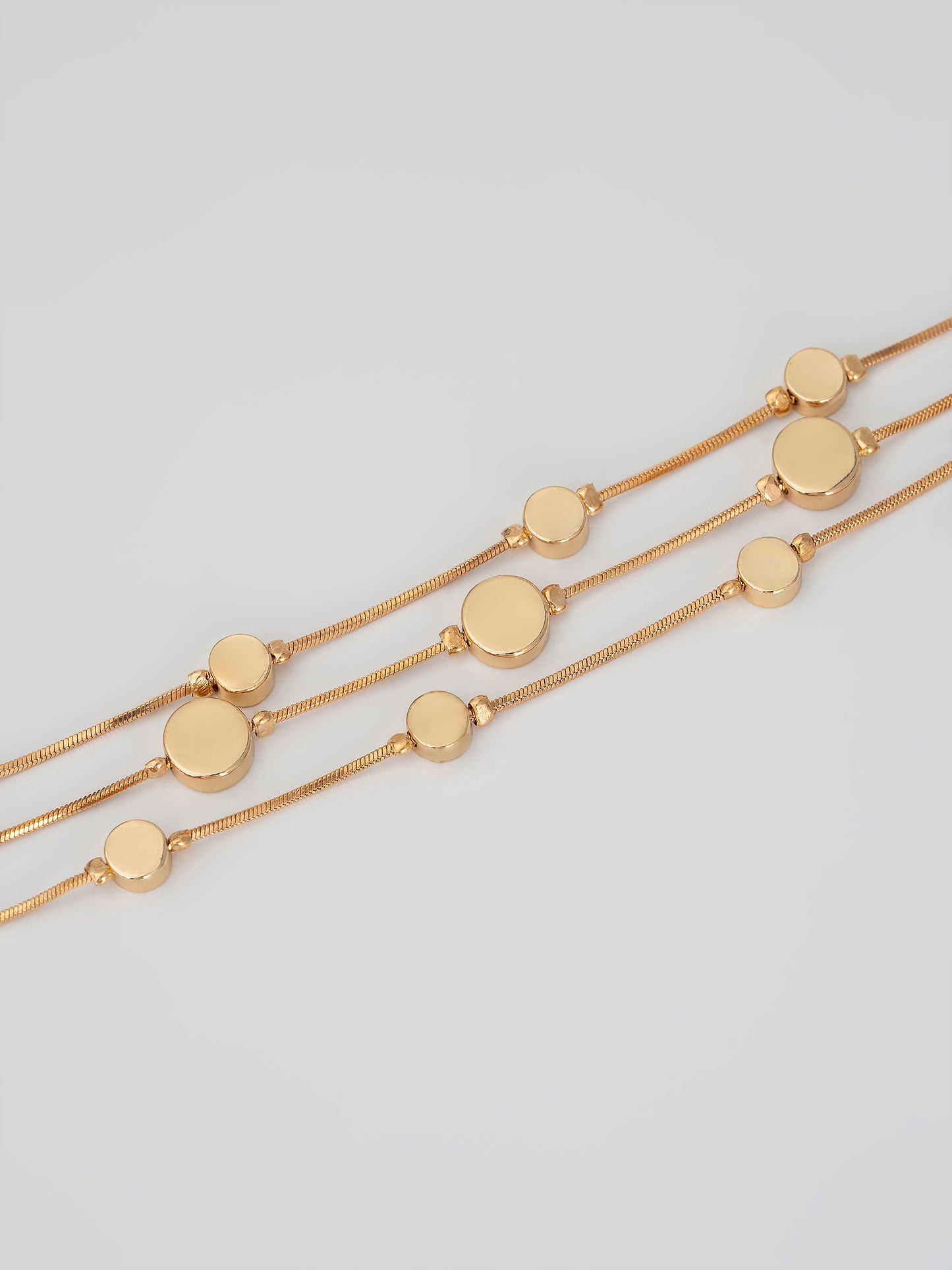 Disc Chain Bracelet