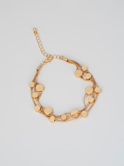 Disc Chain Bracelet