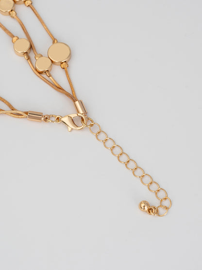 Disc Chain Bracelet
