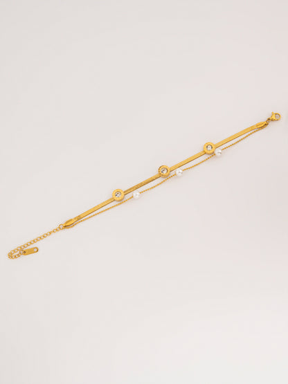 Roman Charm Bracelet