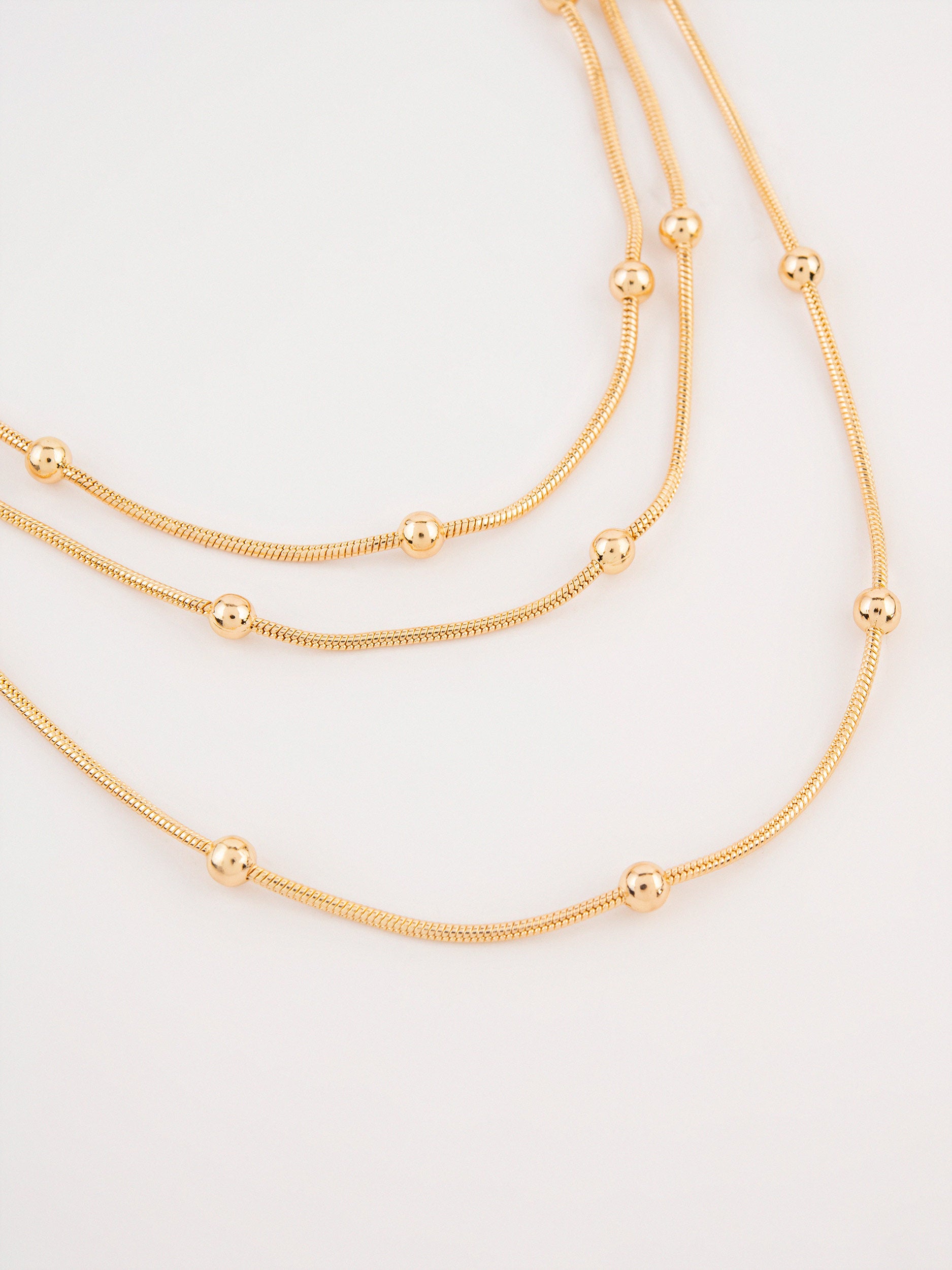 Beaded Layer Chains