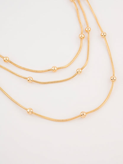 Beaded Layer Chains
