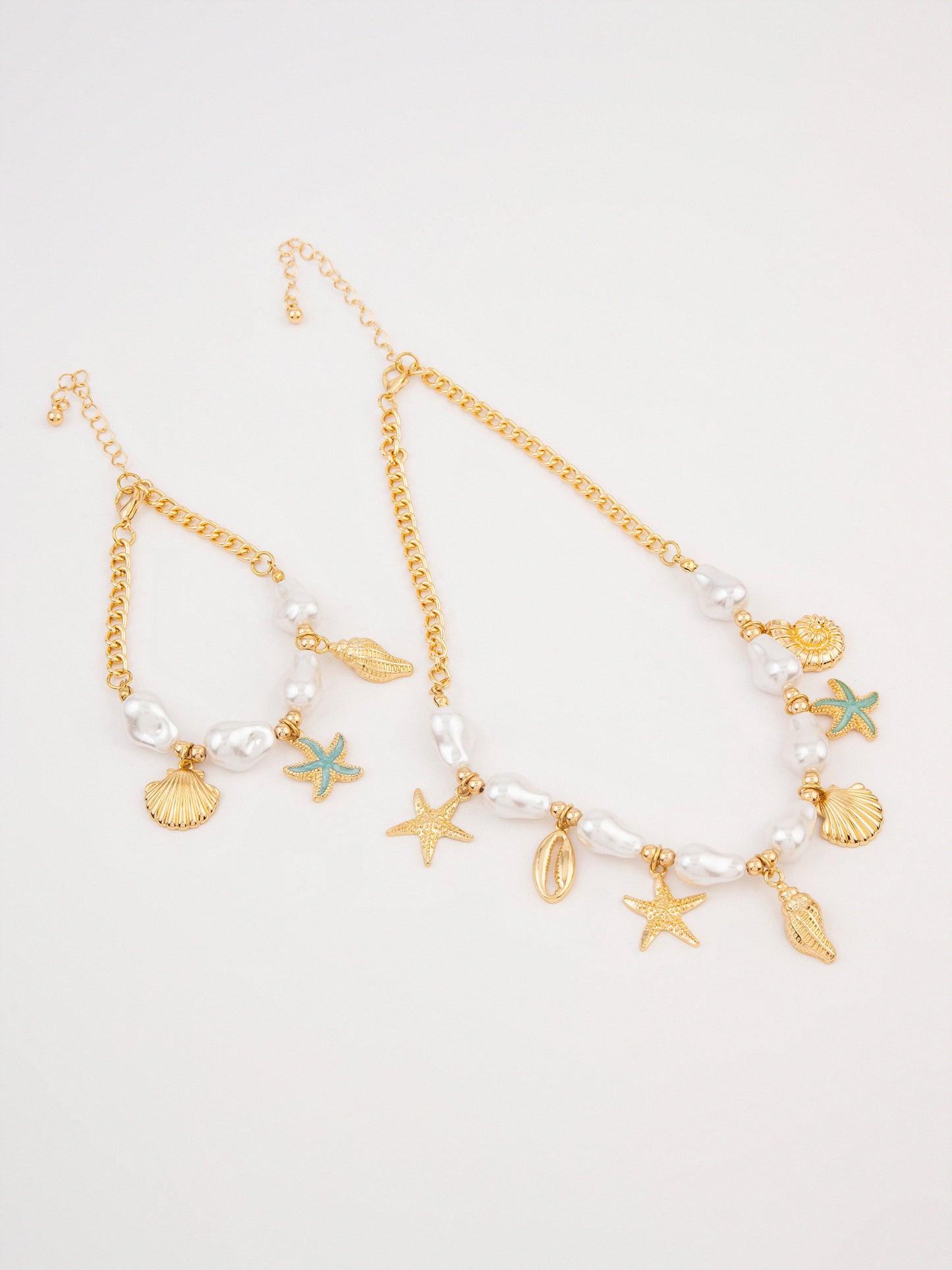 Charm Necklace Set