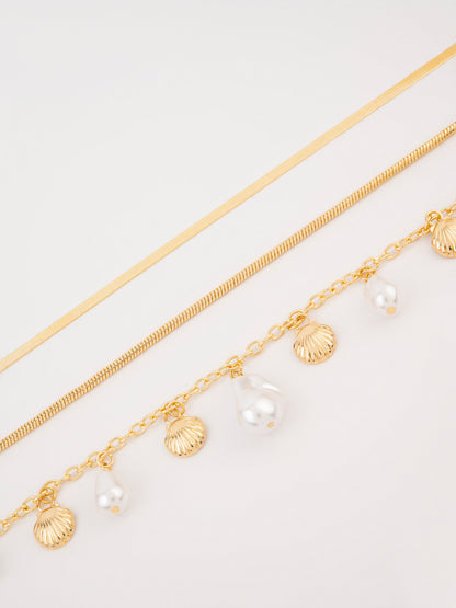 Pearl Charm Chains
