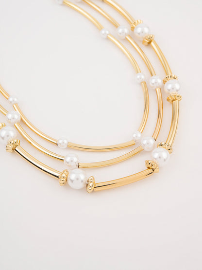 Pearl Beaded Layers