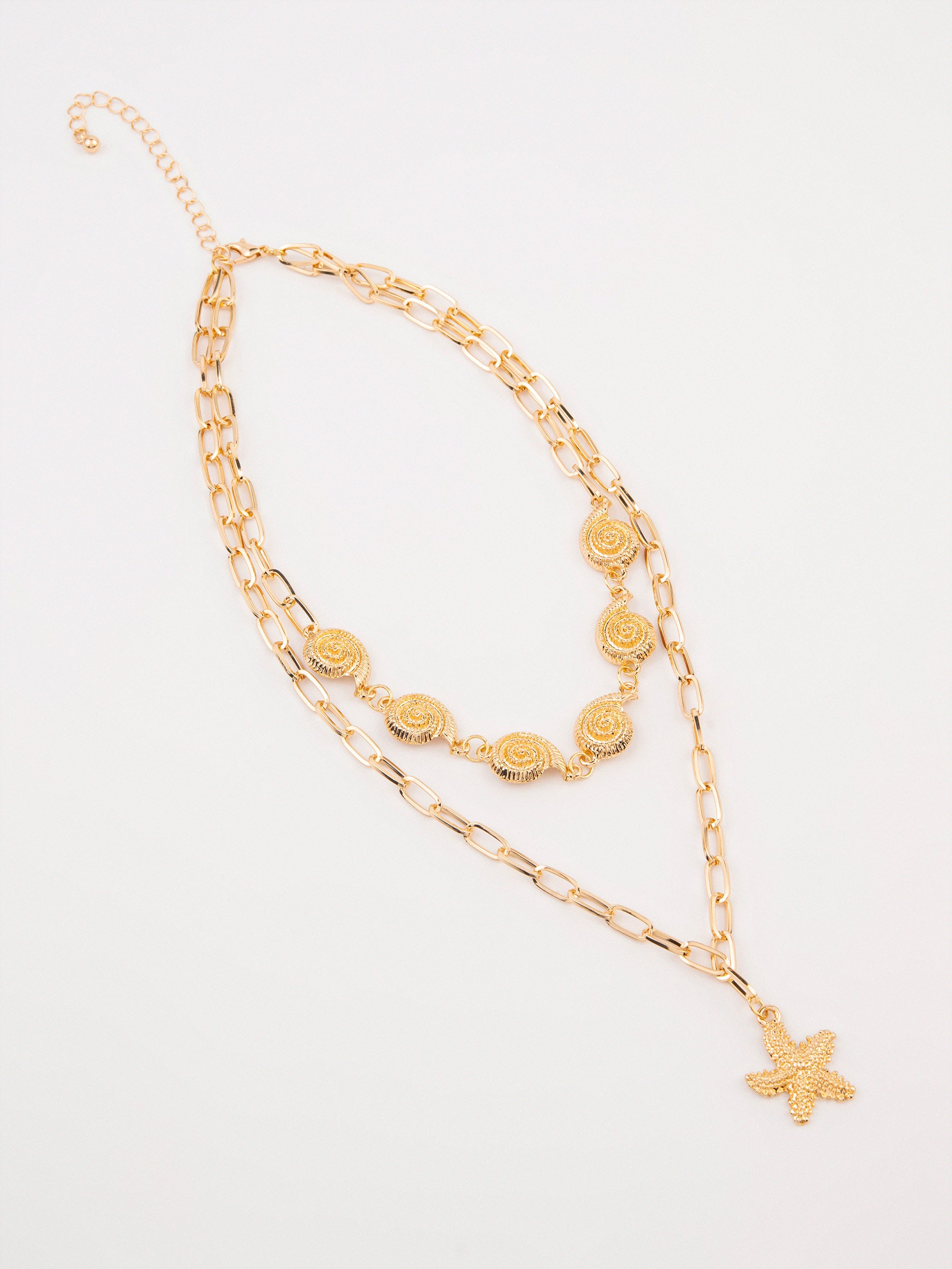 Shell Charm Chains
