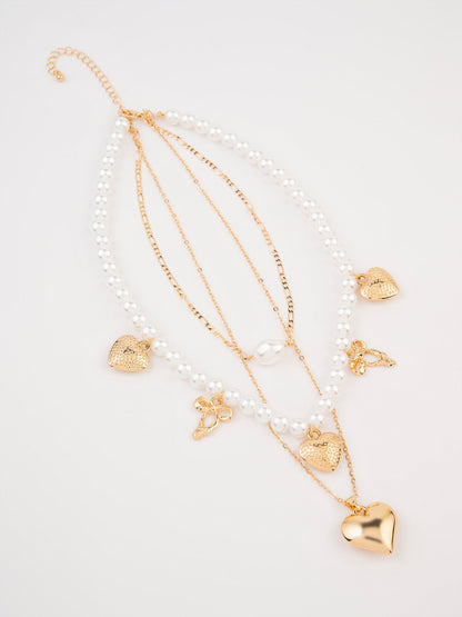 Charm Necklace Set