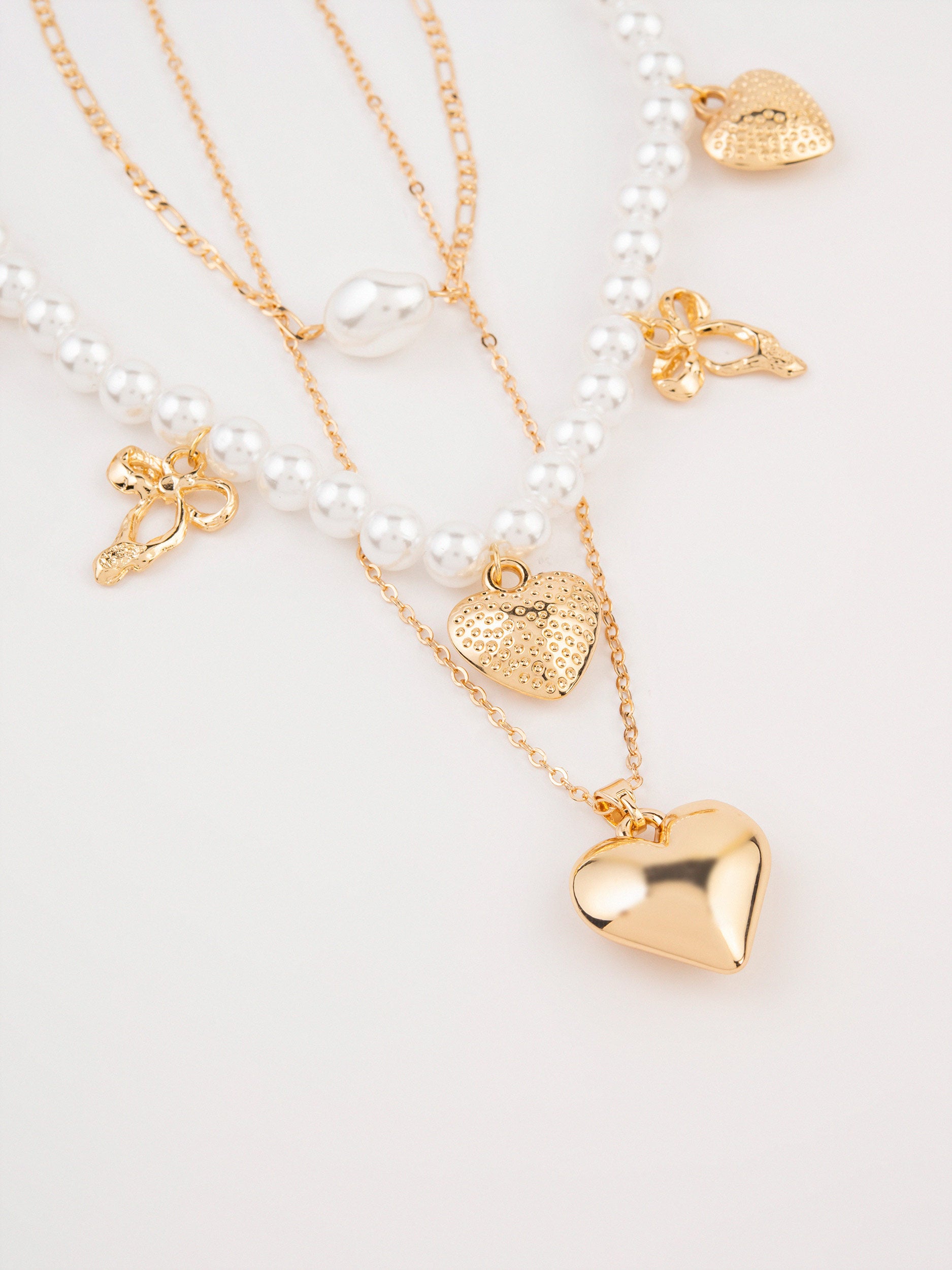 Charm Necklace Set