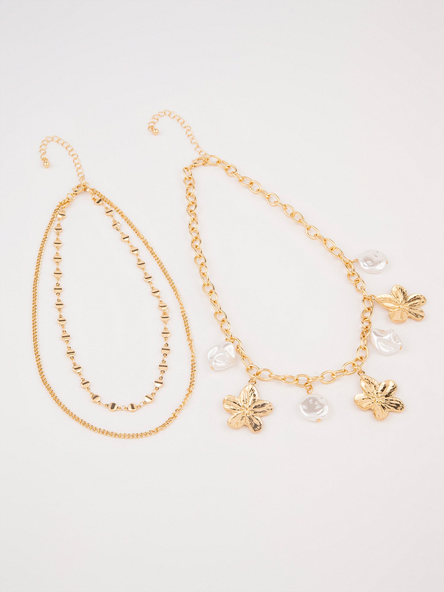 Floral Charm Chains