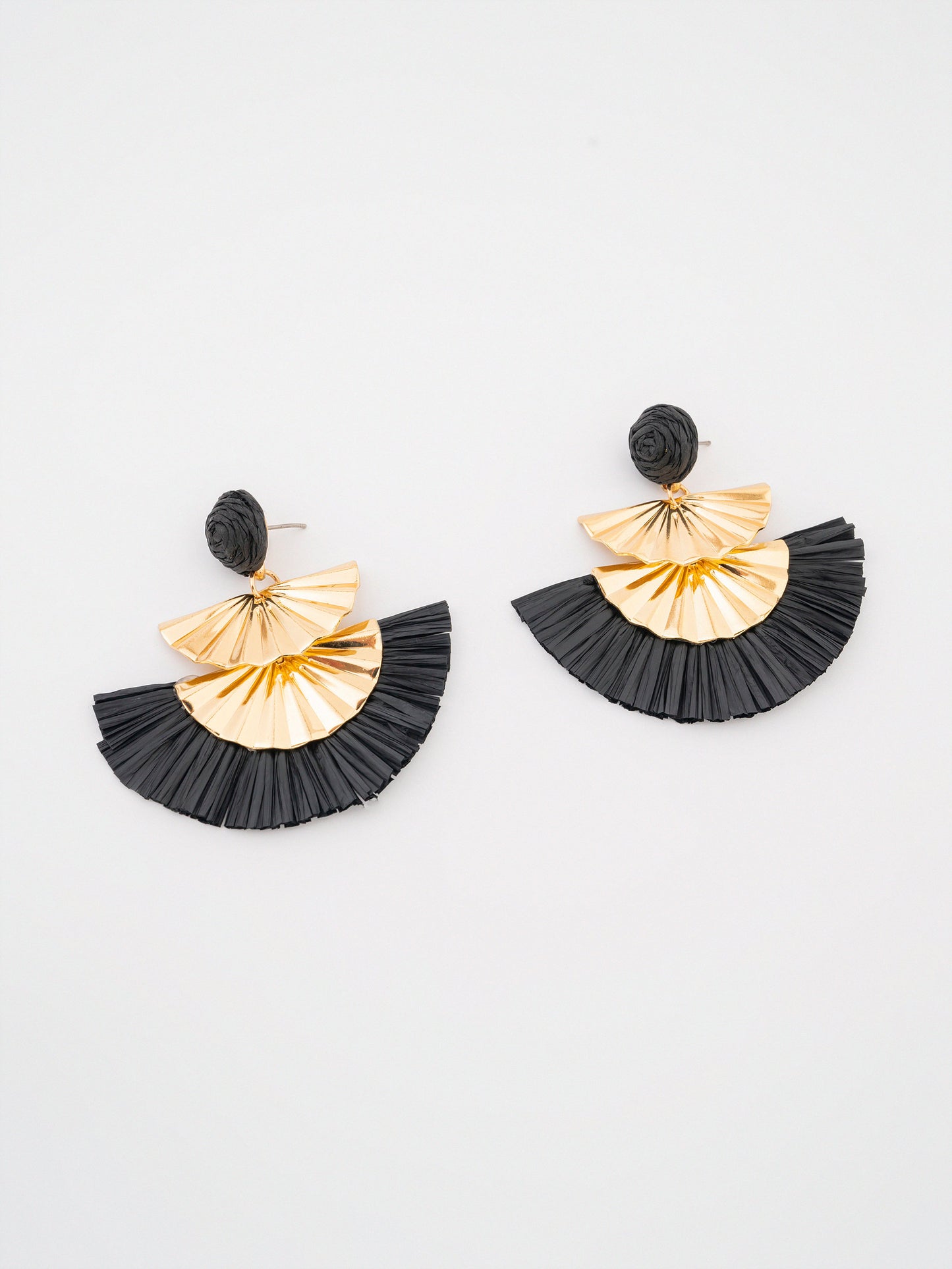 Fan Fringe Earrings