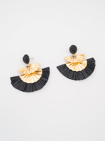 Fan Fringe Earrings
