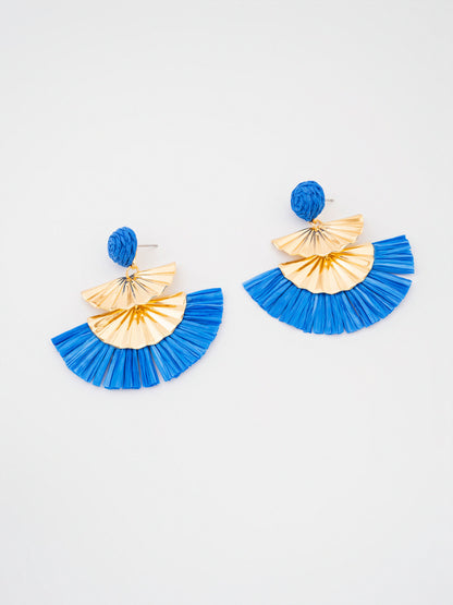 Fan Fringe Earrings