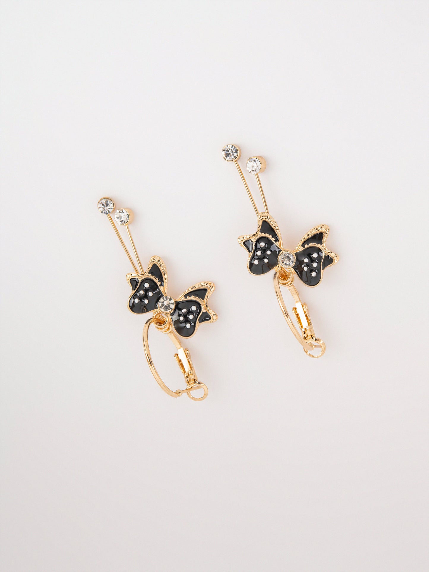 Bow Drop Earrings