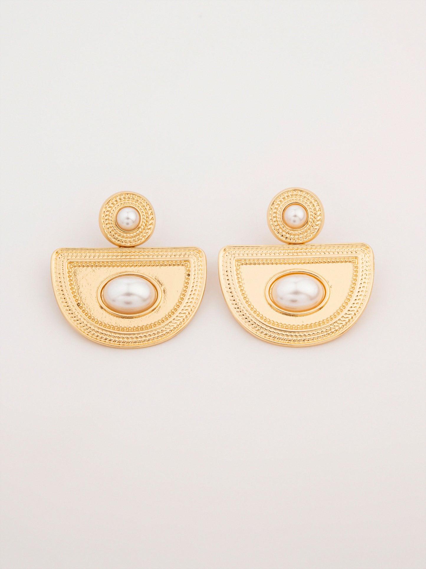 Semi-Circle Earrings