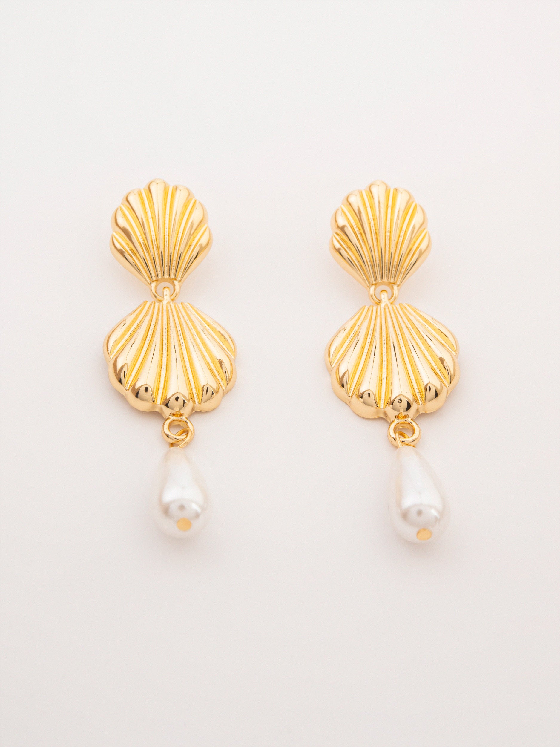 Shell Pearl Dangles