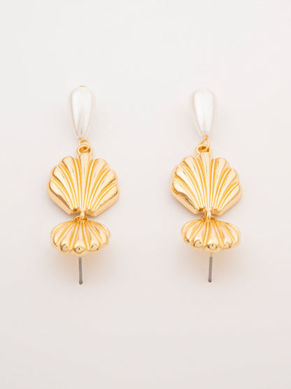 Shell Pearl Dangles