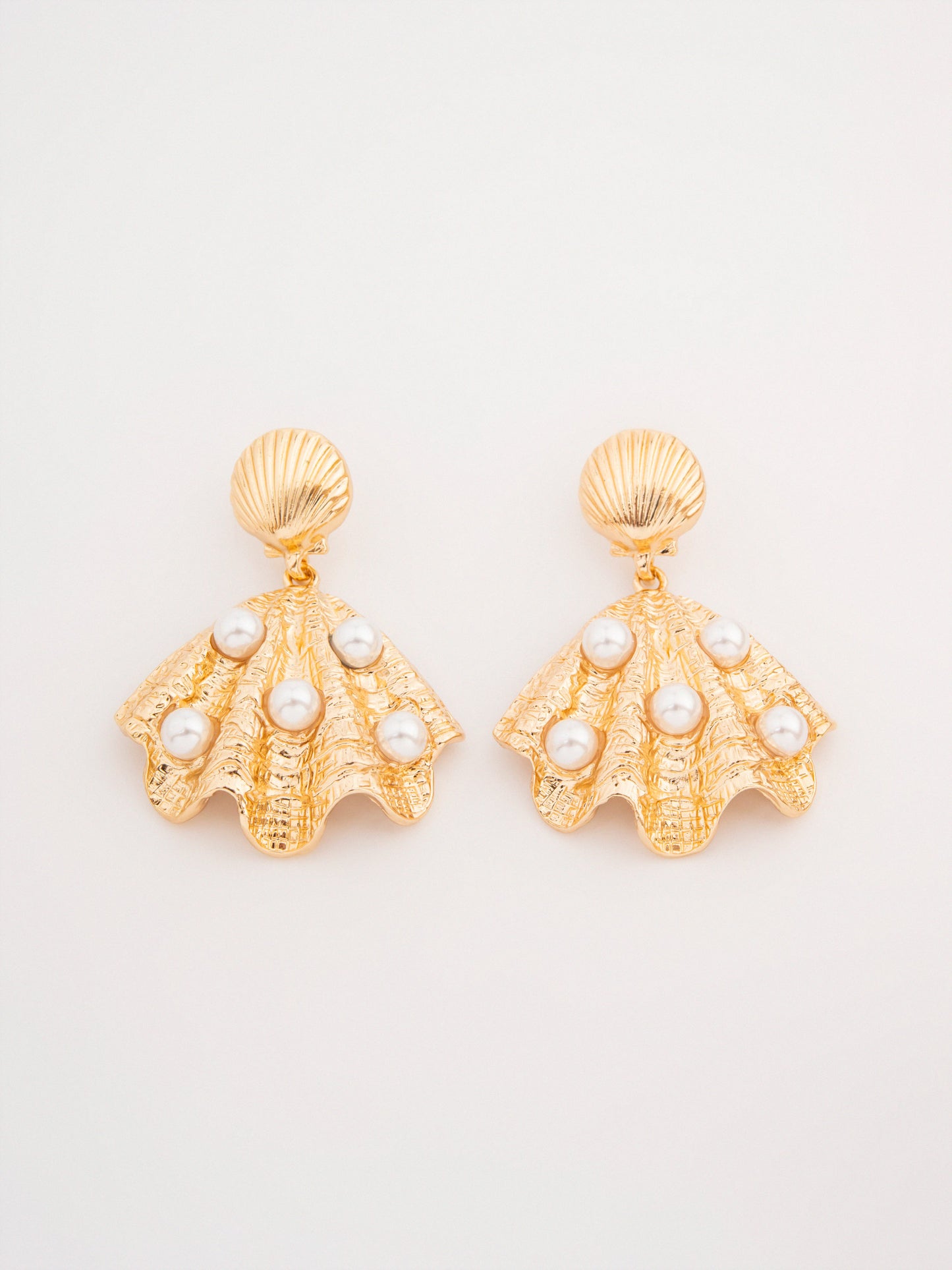 Seashell Drop Earrings