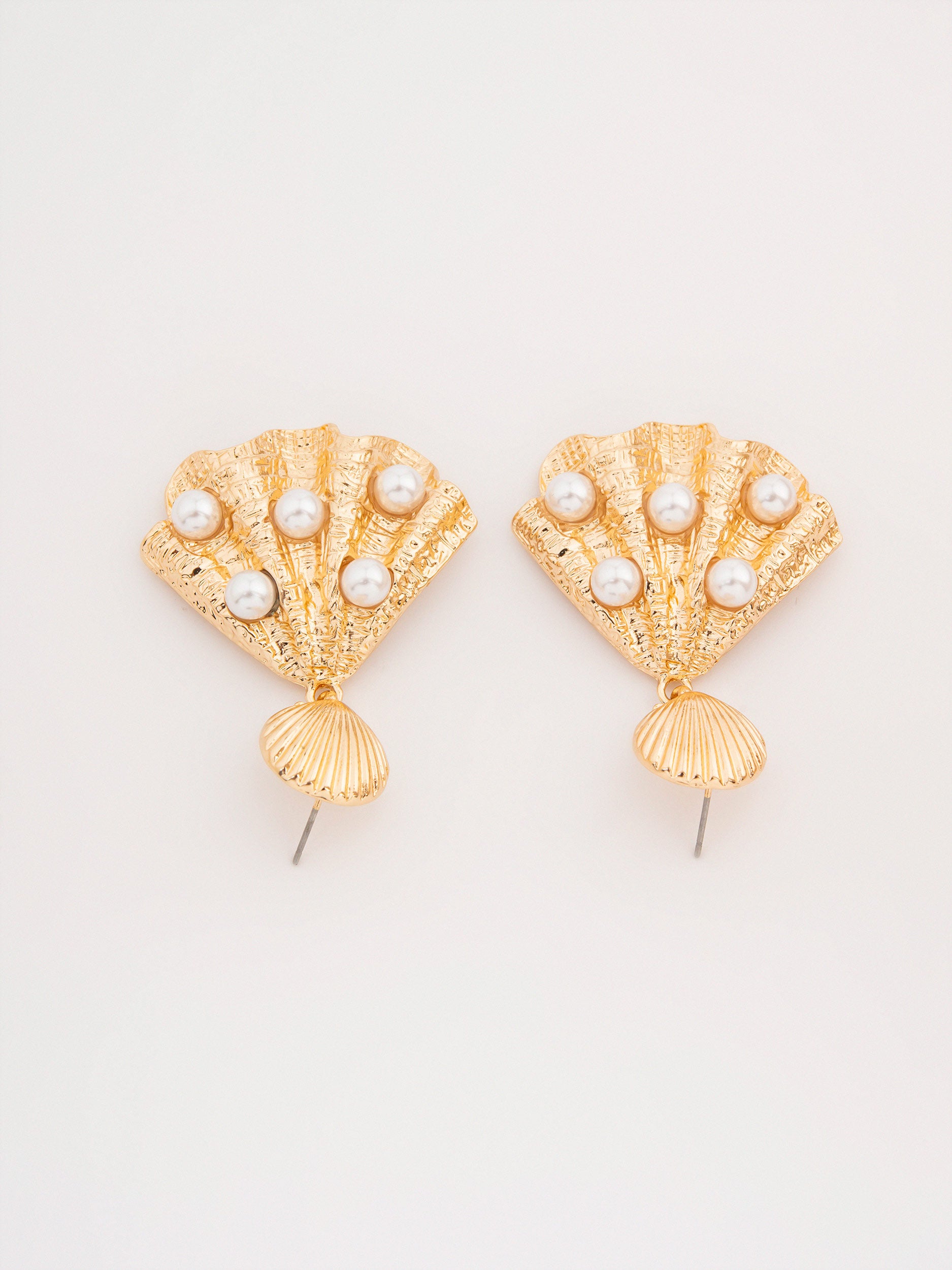 Seashell Drop Earrings