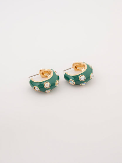 Embellished Hoops