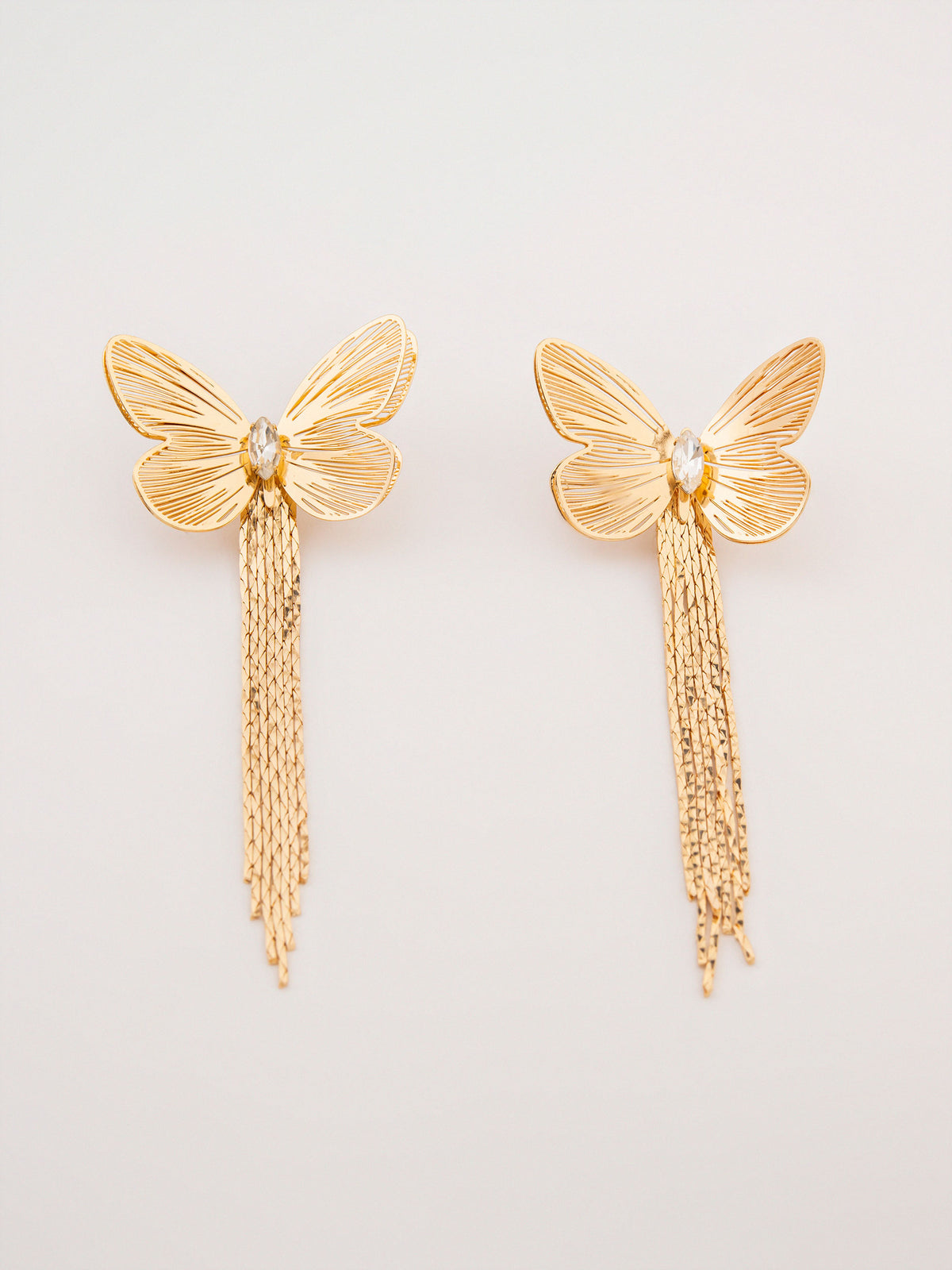 Butterfly Chain Earrings