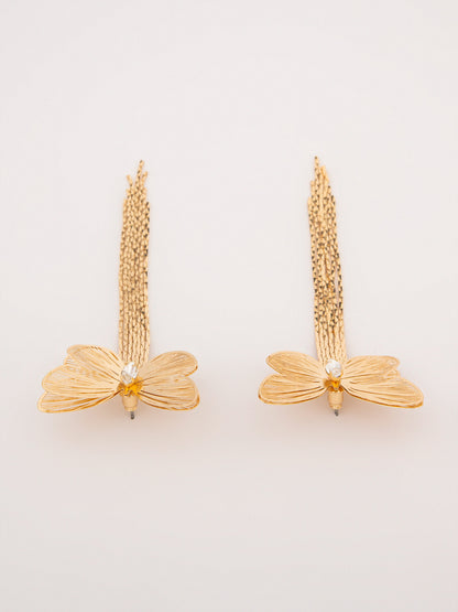 Butterfly Chain Earrings