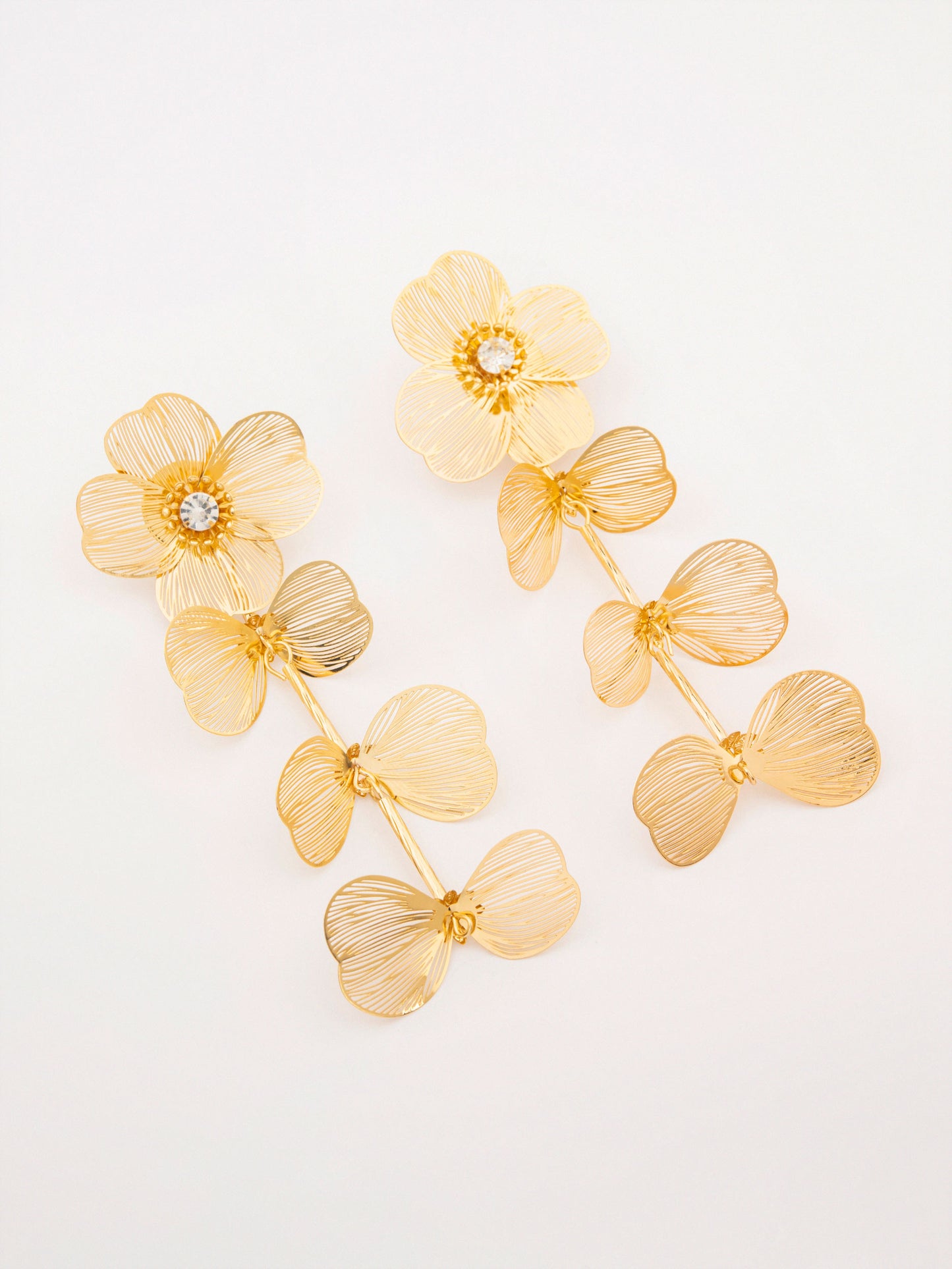 Floral Drop Earrings
