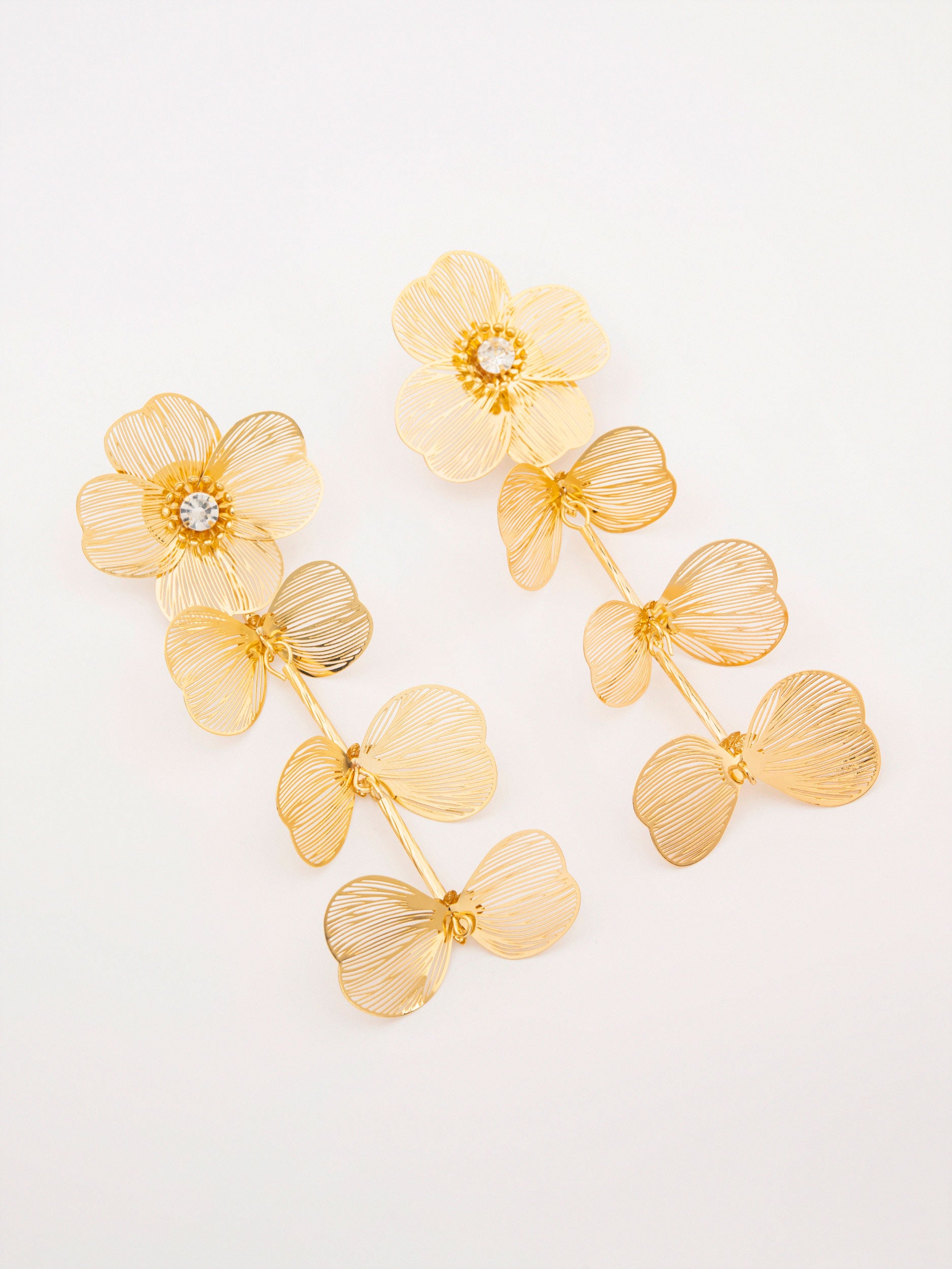 Floral Drop Earrings