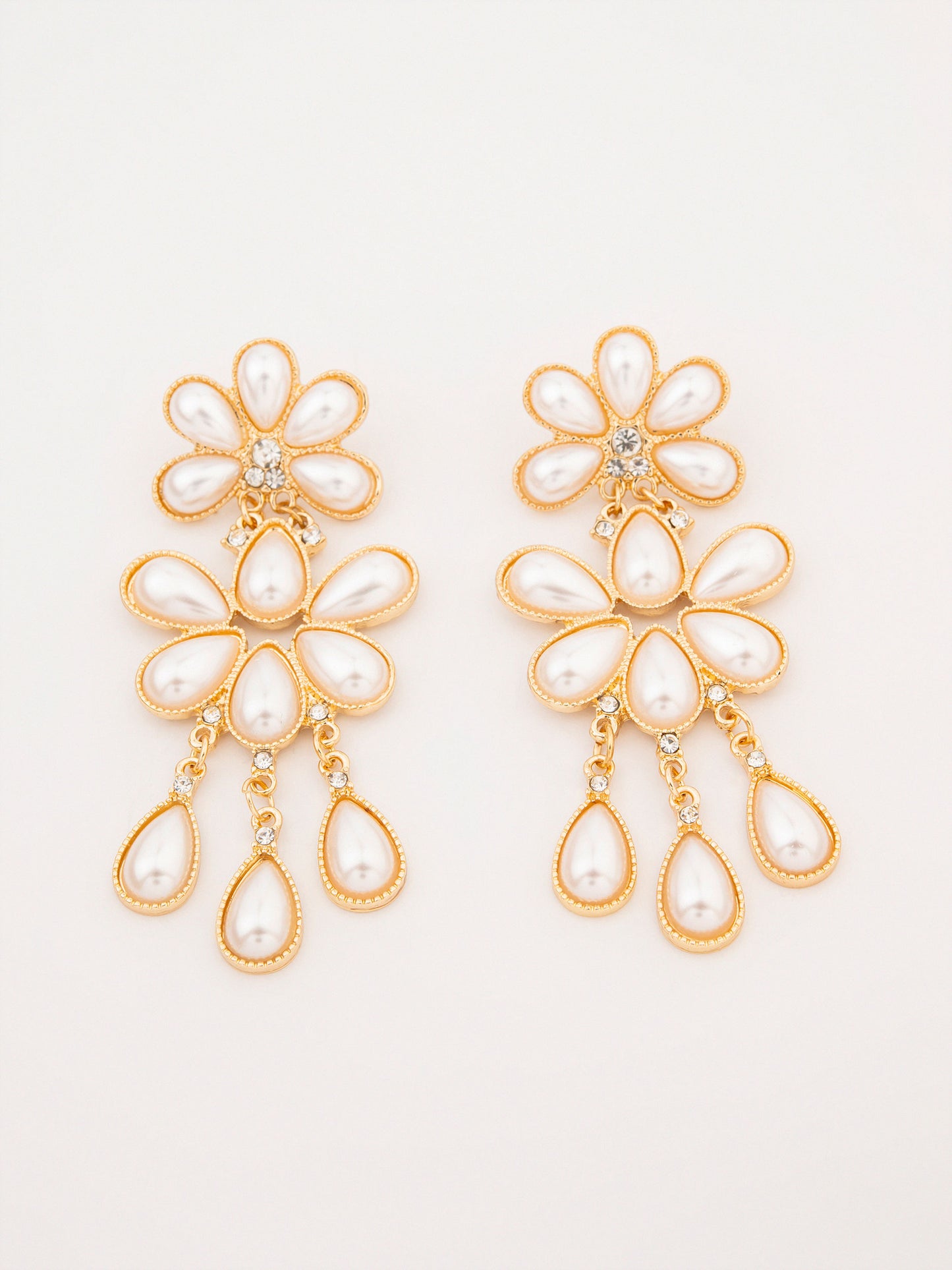 Pearl Floral Drops