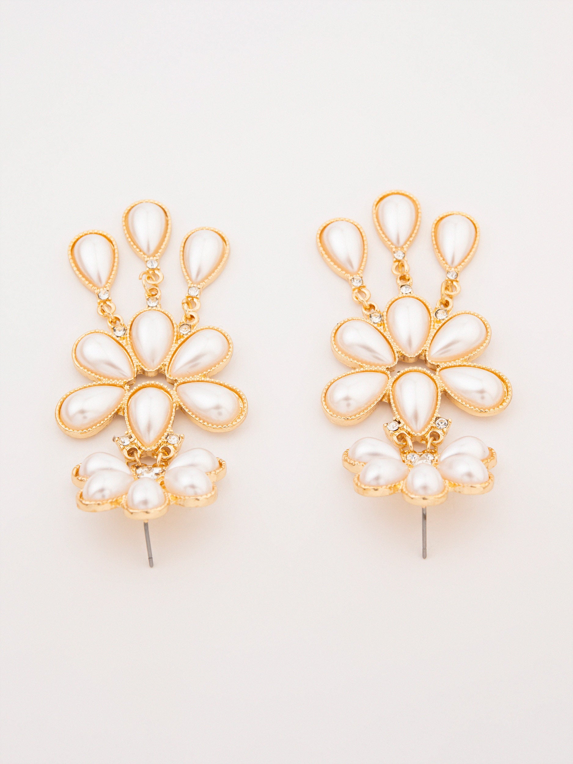 Pearl Floral Drops