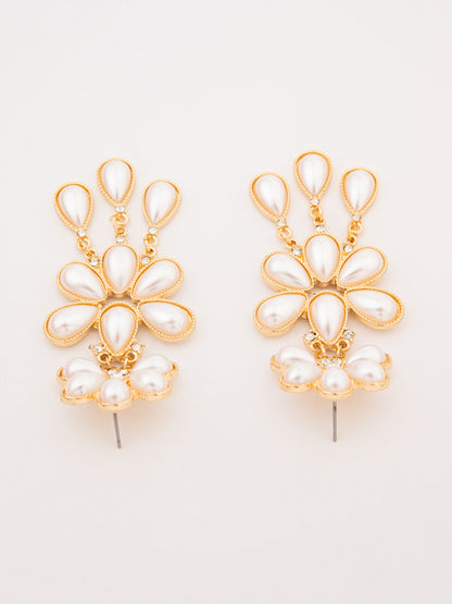 Pearl Floral Drops