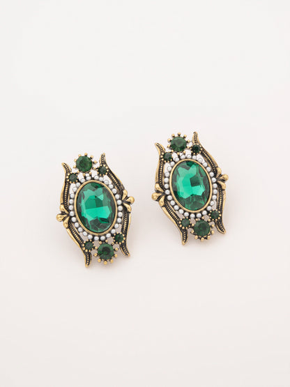 Emerald Studs