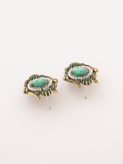 Emerald Studs