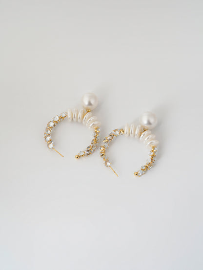 Opaline Hoops