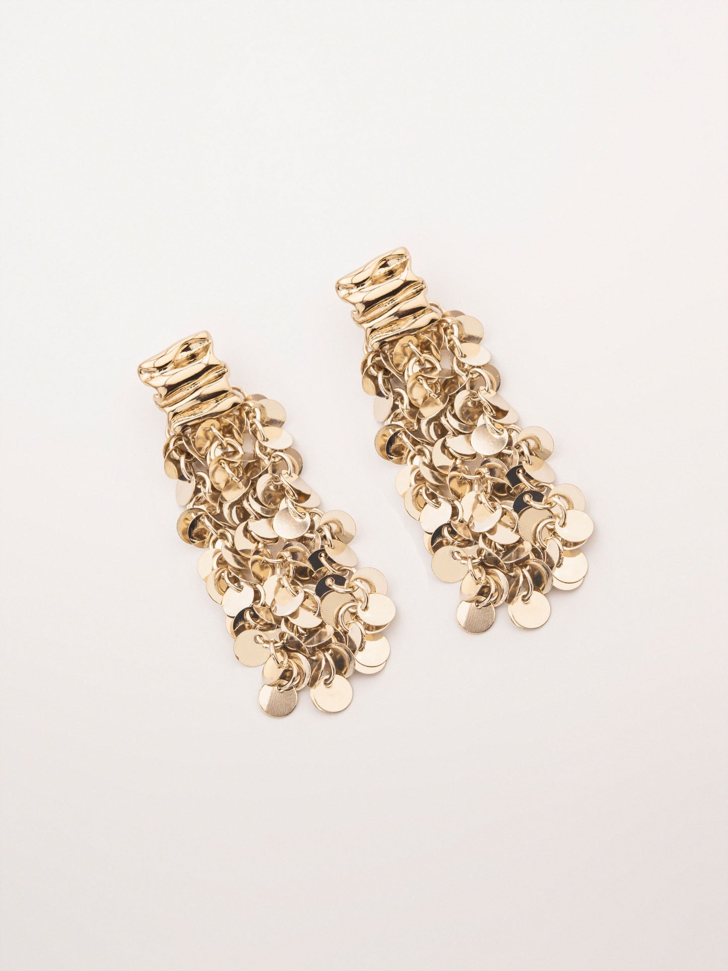 Coin Drop Earrings