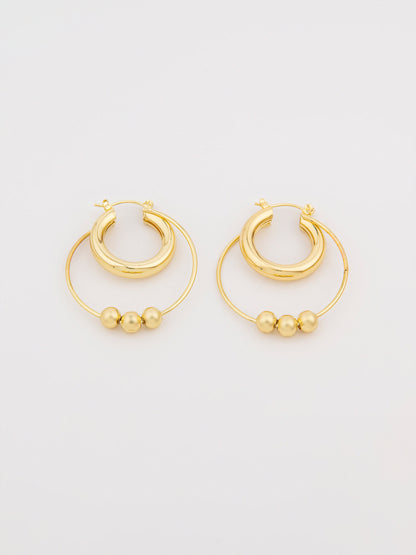 Double Hoop Earrings