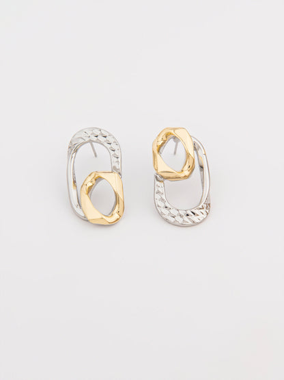 Two-tone Earrings