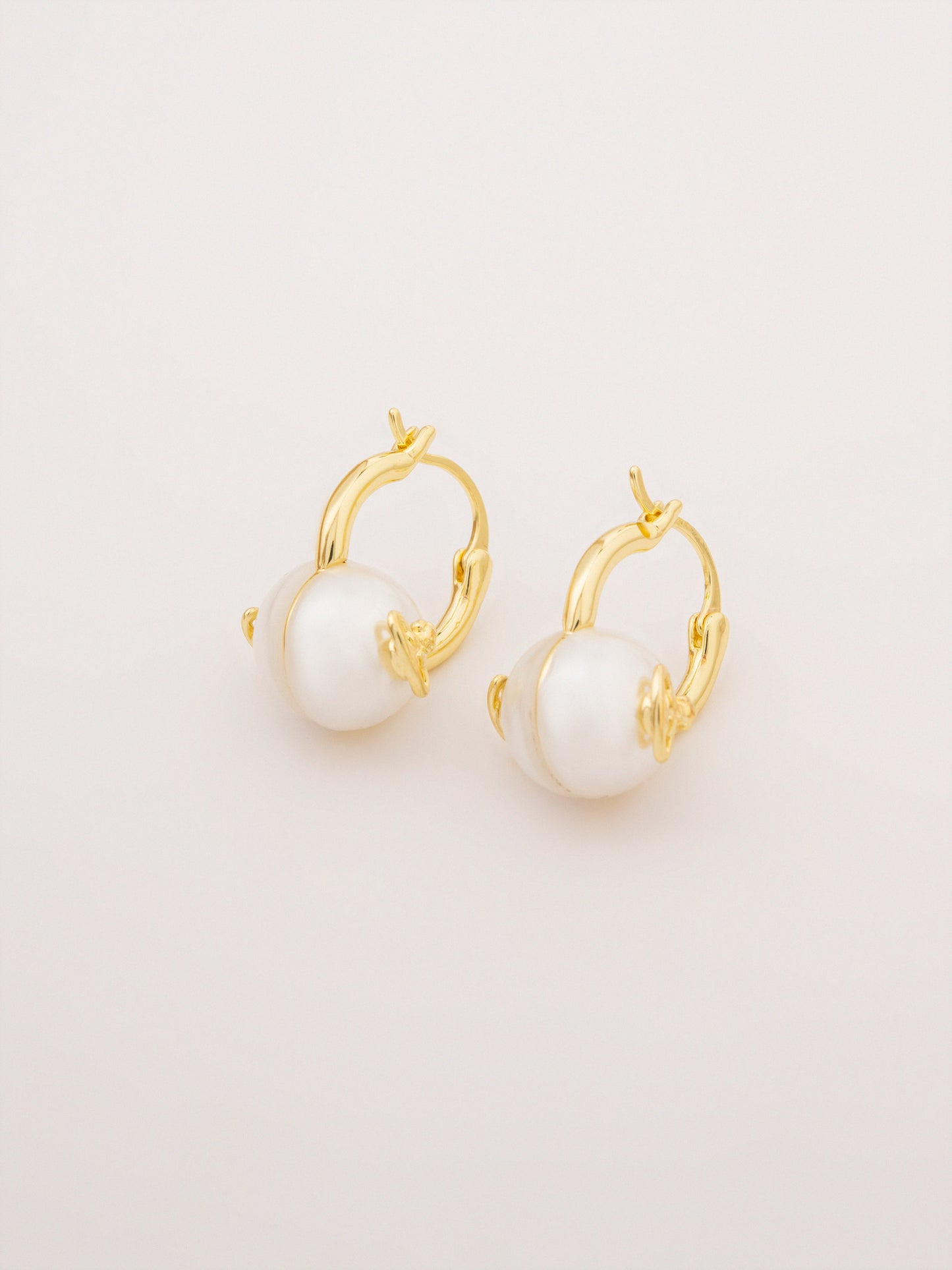 Pearl Hoops