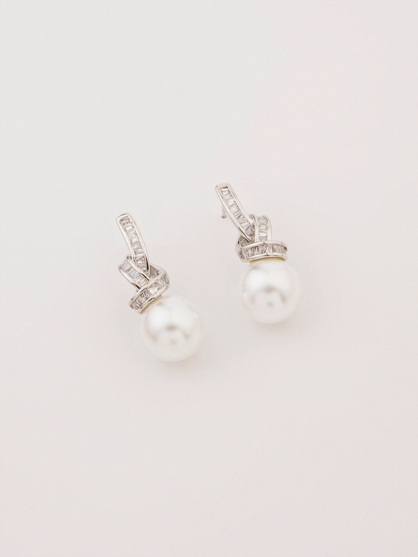 Pearl Knot Earrings