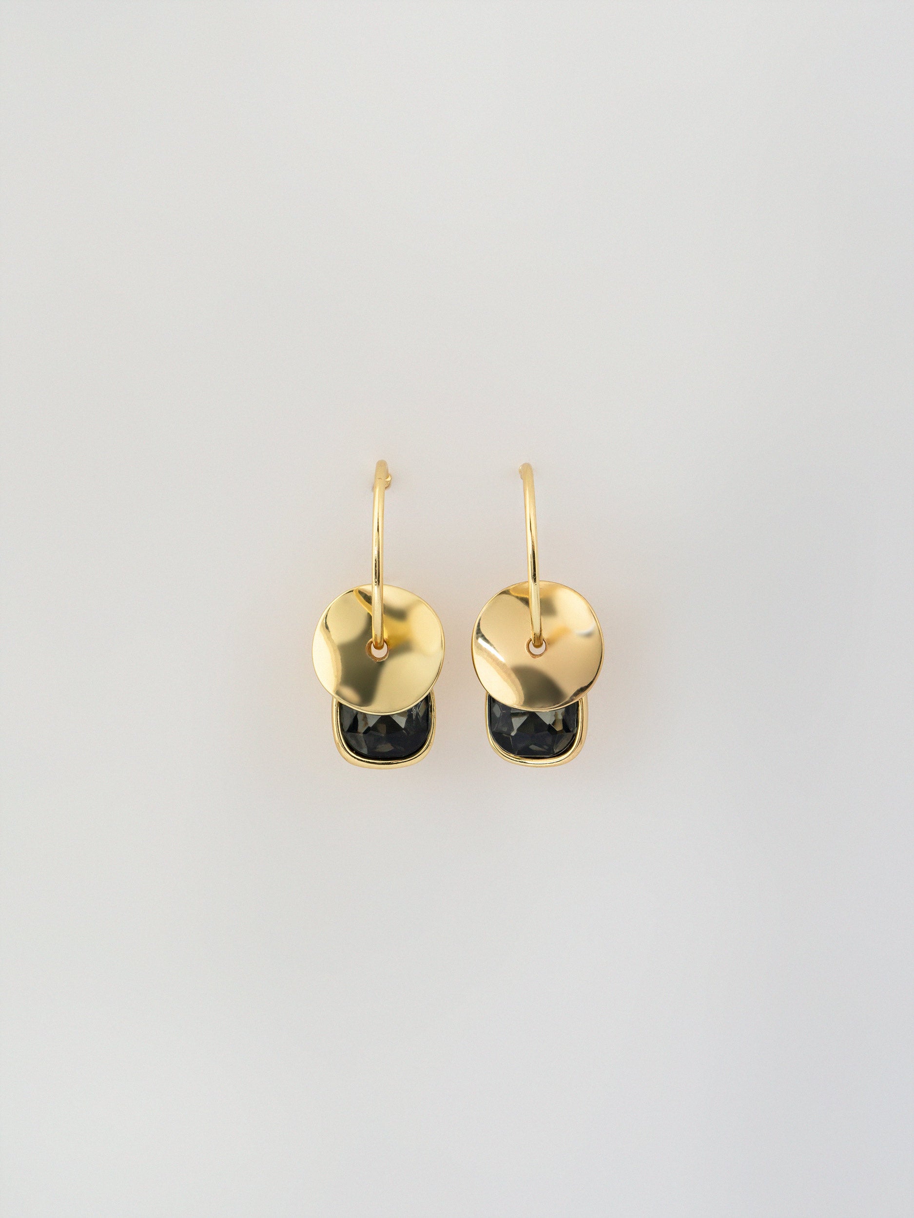 Noir Hoops