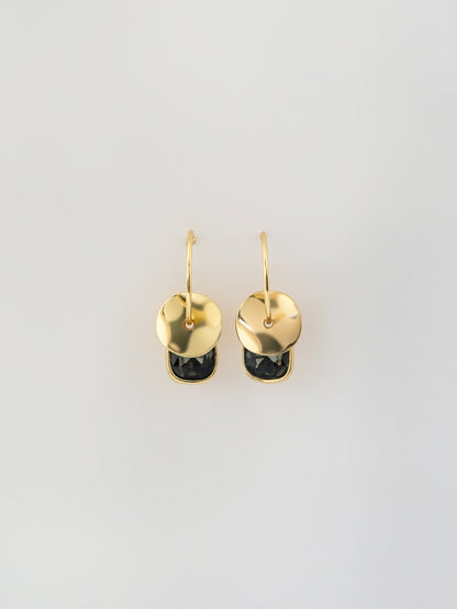 Noir Hoops